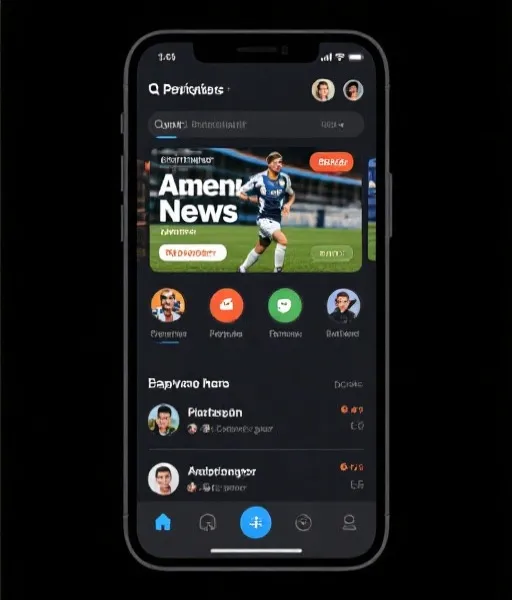 个性化资讯界面